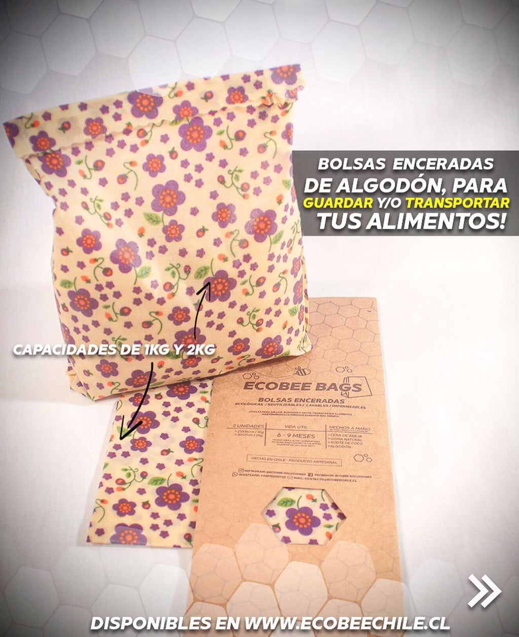 🥦Bolsa ecológica Ecobee – 2 kilos