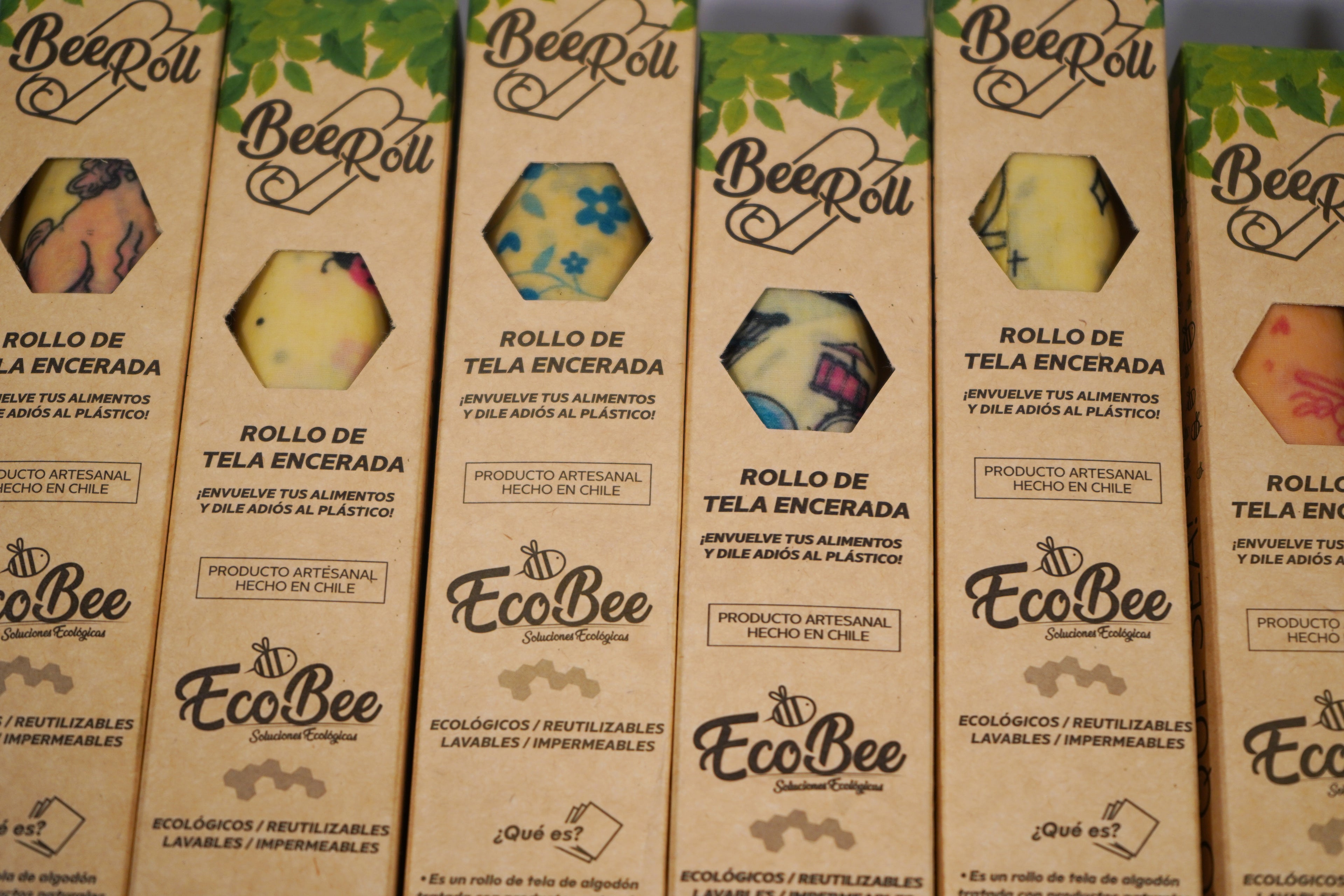 🌿 BeeRoll Ecobee – Tela Encerada en Rollo (1,2 m)